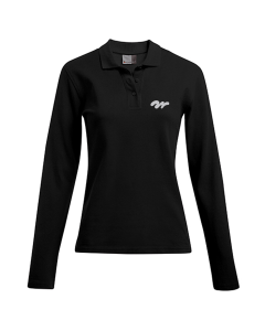 Heavy Polo Longsleeve "Creamy" | Women